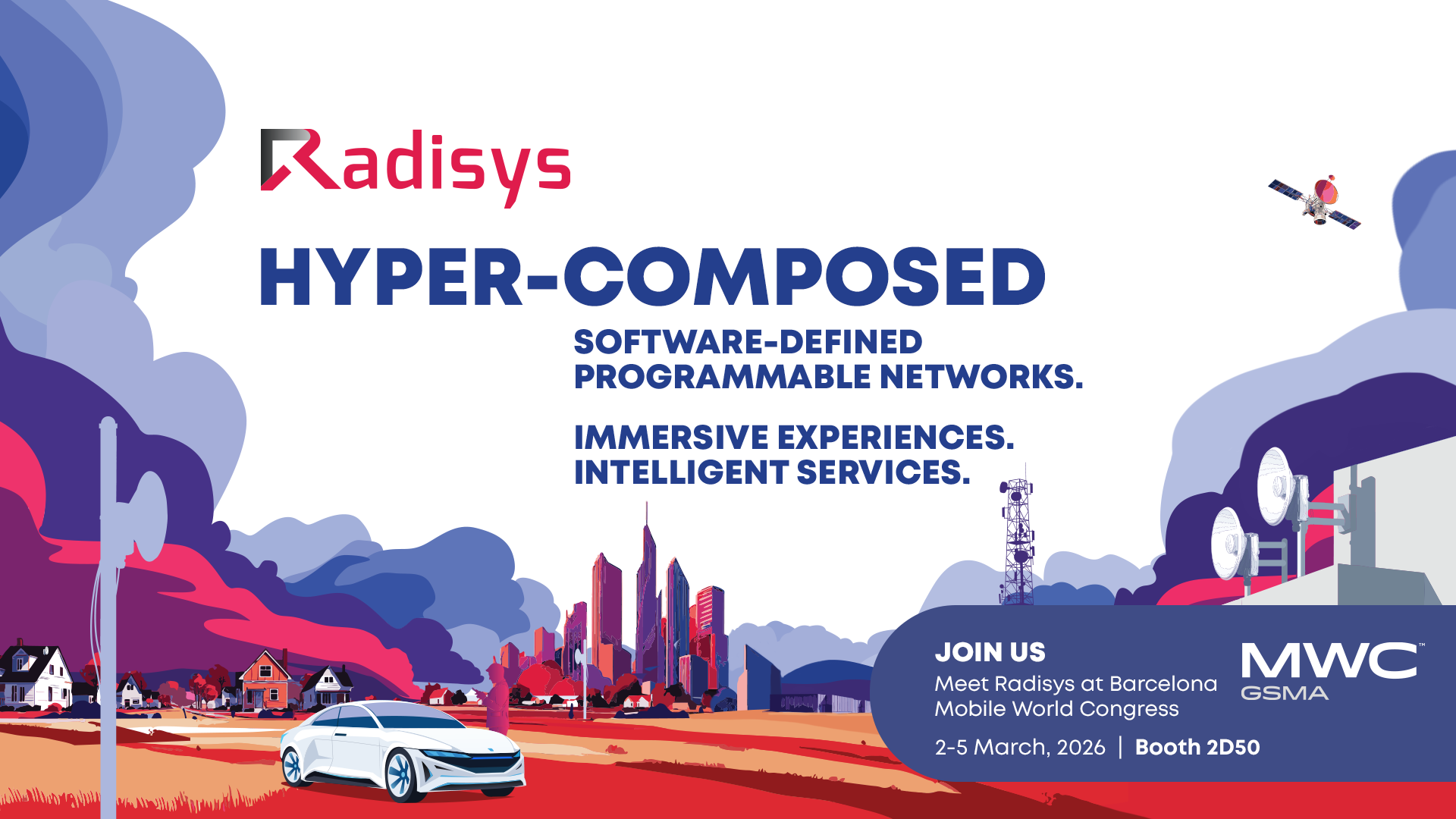 Radisys MWC 2026 Banner